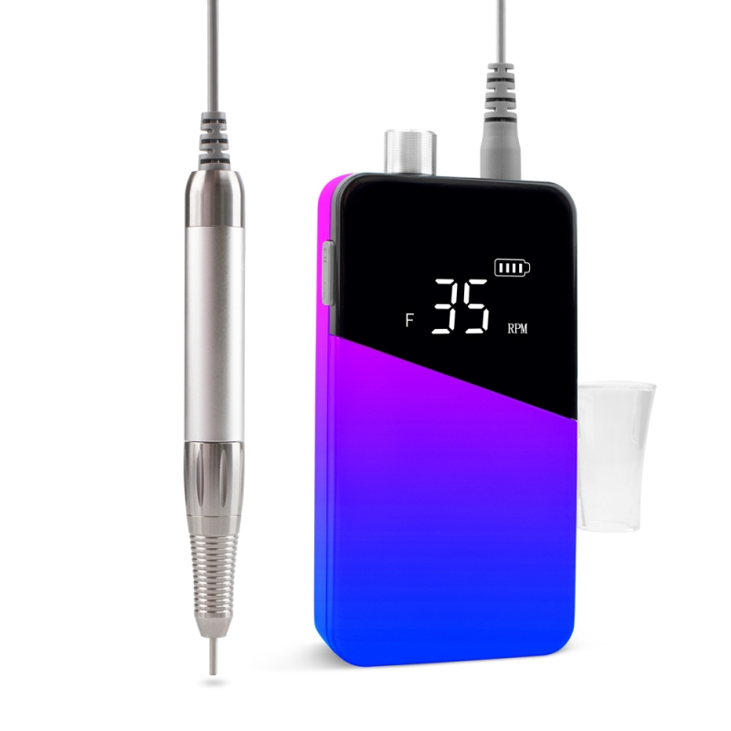 Magic Gradient Color 35.000 RPM Portable Brushless Rechargeable Nail Drill Magic Gradient Color 35.000 RPM Portable Brushless Rechargeable Nail Drill